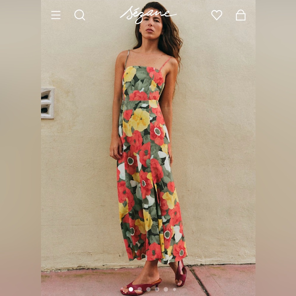 NWT Sezane MELINA DRESS - Picture 2 of 2
